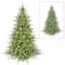 7.5ft. Pre-Lit Miracle Shape™ Alberta Spruce Artificial Christmas Tree, Dual-Color LED Lights
